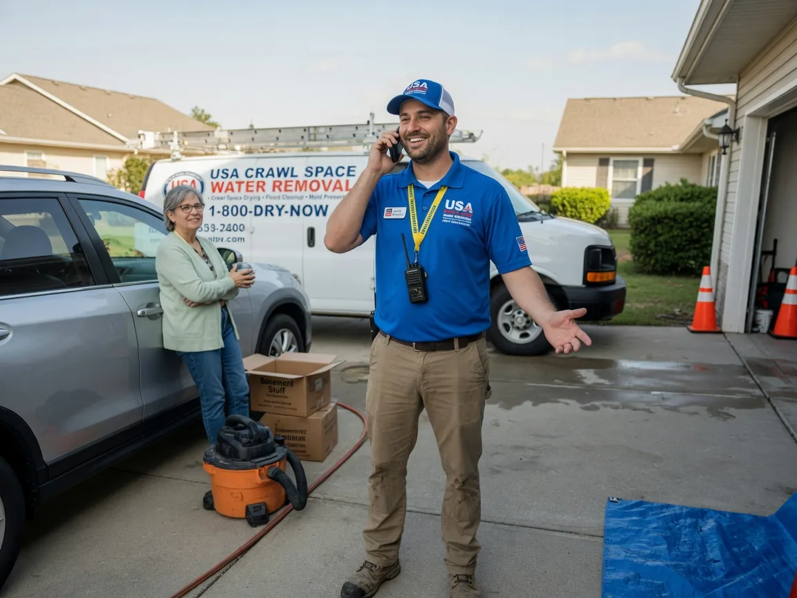 Crawl Space Water Removal Clinton, IA FAQs